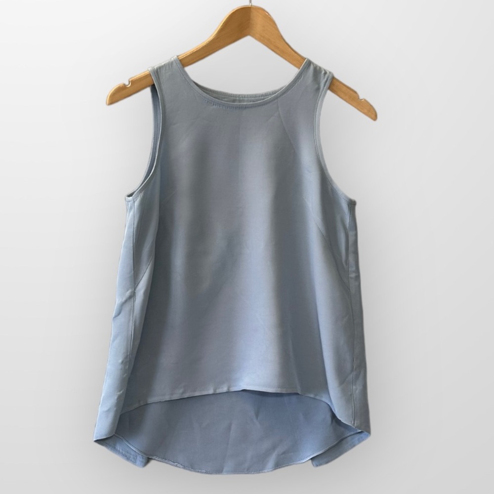 Rag Bone Top Blouse Shirt Size S Blue